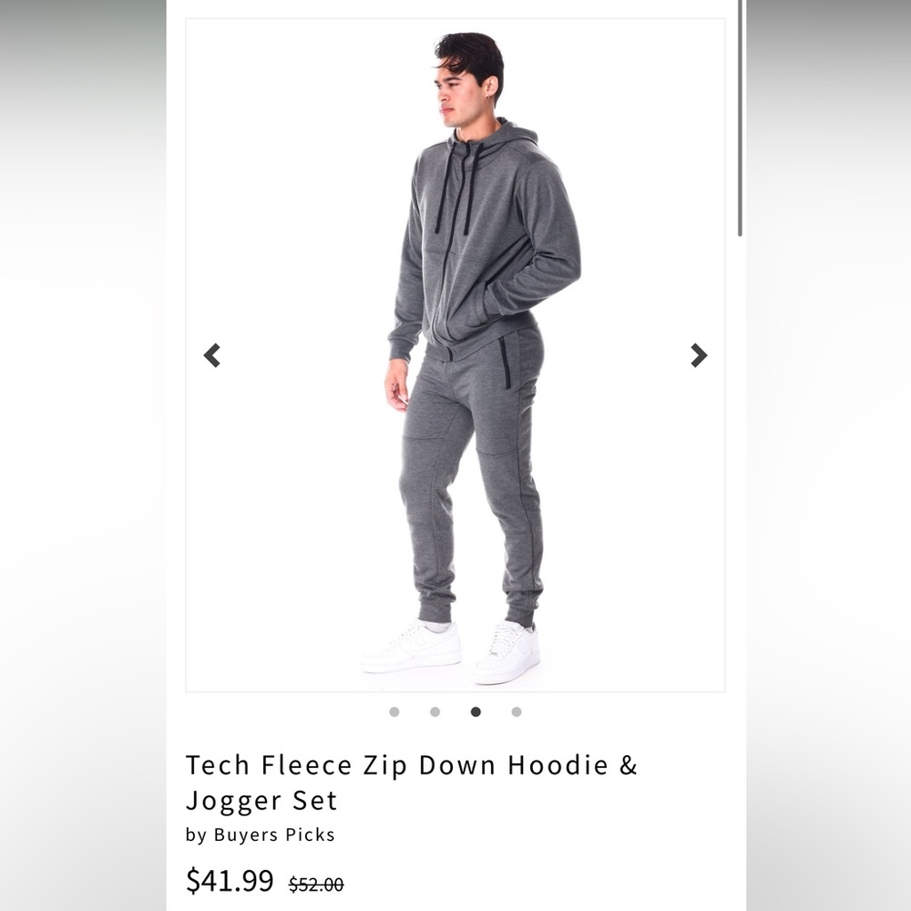 Men’s sweat suit